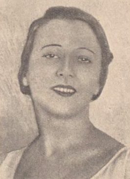 Maria Balcerkiewiczówna (Ilustracja Polska nr 21, 1932)
