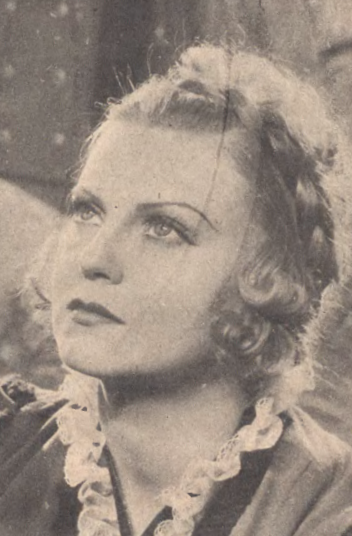 Maria Bogda w filmie Pan Twardowski (Ilustracja Polska nr 9, 1936)