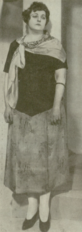 Maria Dulęba w sztuce Agne T. Narodowy Warszawa 9Ilustracja nr 18, 1926)