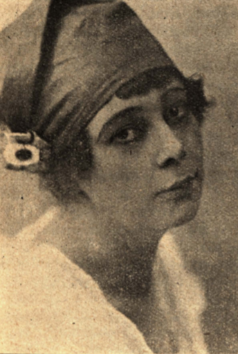 Maria Dunikowska (Ilustrowany Przegląd teatralny nr 27,28 1920)