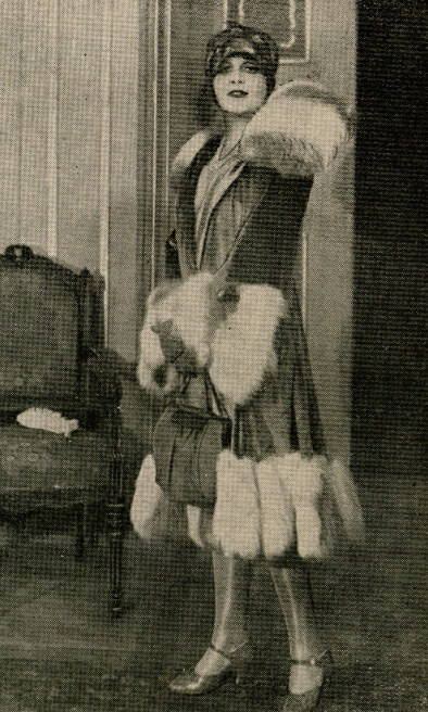 Maria Gorczyńska w filmie Przedwiośnie (Ilustracja nr 39, 1928)