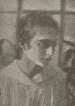 Maria Majdrowicz jako Jadwinia w sztuce Dzika kaczka (T. Rozmaitości Warszawa, 1920) (Świat 1920 , nr 28)