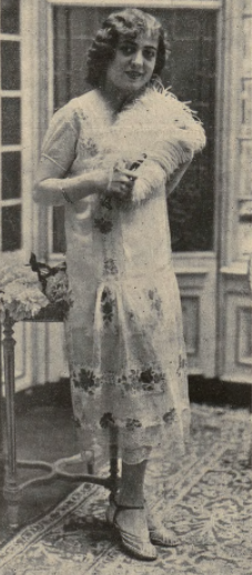 Maria Malicka 1925 (Nowści Ilustrowane 1925 nr 27)