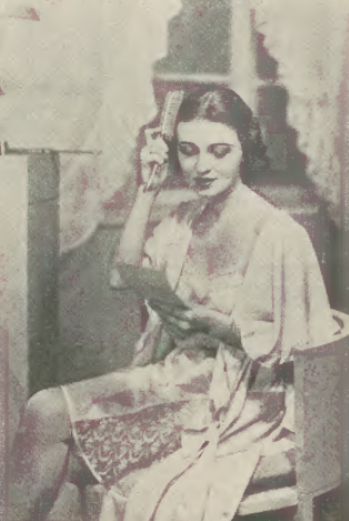 Maria Malicka w sztuce Omal nie noc poślubna T. Letni Warszawa (Świat, nr 1, 1932)