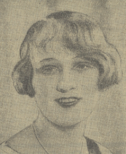 Maria Modzelewska (Dobry Wieczór! Kurier Czerwony nr 193, 1933)