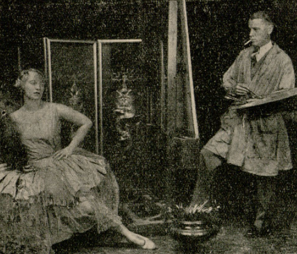 Maria Modzelewska i Stefan Norblin (Ilustracja nr 19, 19 maja 1928)