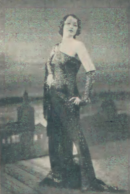 Maria Strońska w kabarecie Stara Banda (Świat , nr 12 , 1935)