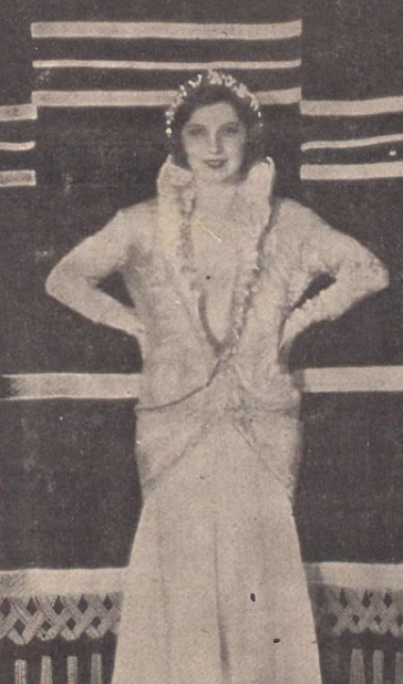 Maria Żelska w t. Rewia Poznań (Ilustracja Polska nr 8, 1930)