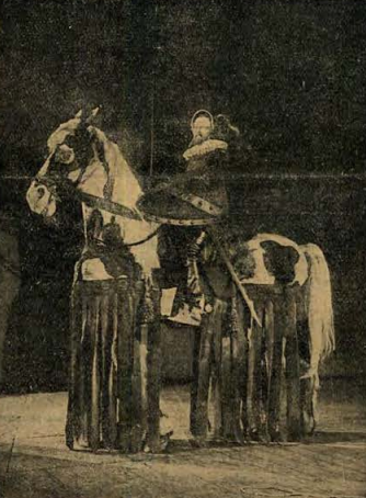 Mariusz Maszyński (Don Kiszot) w sztuce Don Kiszot (T. Polski Warszawa, 1928)