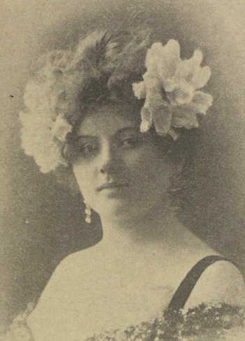 Mieczysława Ćwiklińska (Świat nr 18, 1919)