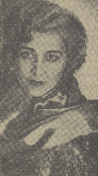 Nina Grudzińska (Kurier czerwony nr 194, 1932)