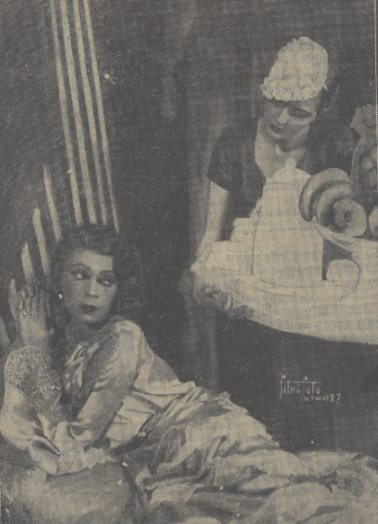 Nora Ney i Zofia Ślaska w t. Banda (Kurier Czerwony nr 242, 1931)
