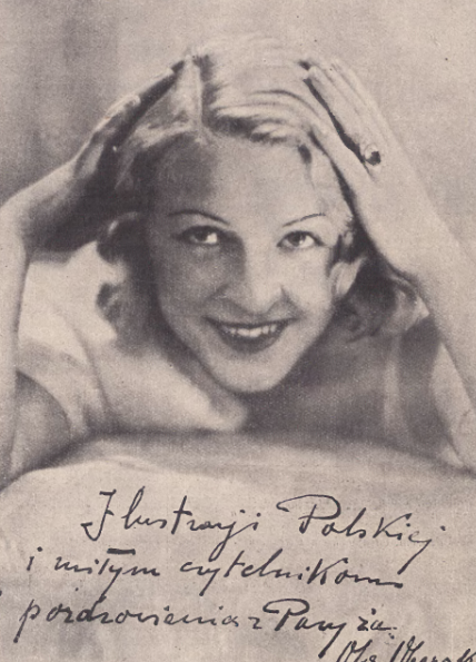 Ola Obarska (Ilustracja Polska nr 59, 1931)