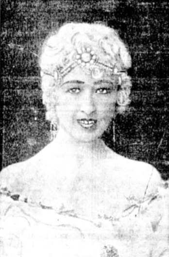 Olga Olgina w operze Casanova Opera Warszawska (ABC nr 66, 1928)