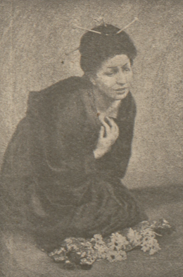 Olga Orleńska Madame Butterfly Opera Poznańska 1920 (Świat 1920 nr 1)