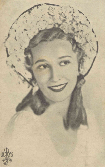 Olga Sławska (Świat, nr 22, 1936)