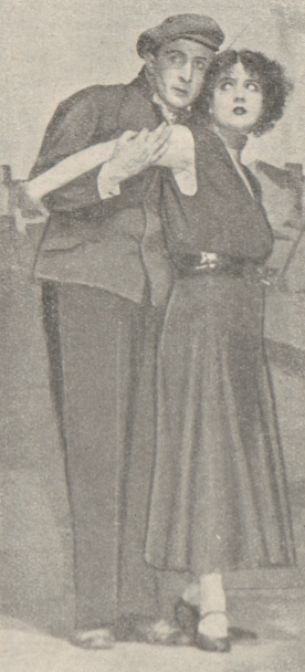 S. Czajkowski (Franek), H. Cieszkowska (Anna) w sztuce Peryferie T. Nowy Poznań (Świat, nr 45, 1931)