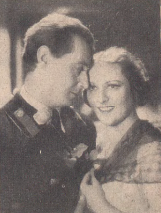 S. Engelówna M. Cybulski w scenie z filmu Wrzos (Ilustracja Polska nr 16, 1938)