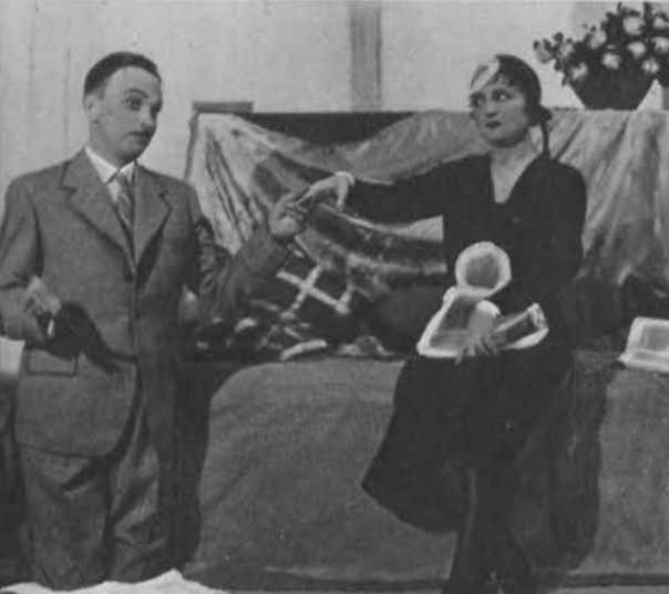 S. Grolicki J. Macherska w sztuce Miss Hobbs T. Kameralny Łódź (Głos poranny dod. ilustr. 3.01.1932)