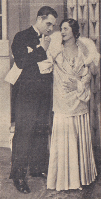 S. Hnydziński i J. Smosarska w sztuce Dobra wróżka T. Letni Warszawa (Świat, nr 17, 1931)