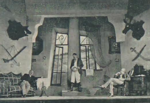 S. Jaracz, J. Orlicz, J. Chodecki w sztuce Marcowy kawaler T. Ateneum Warszawa (Świat, nr 41, 1935)