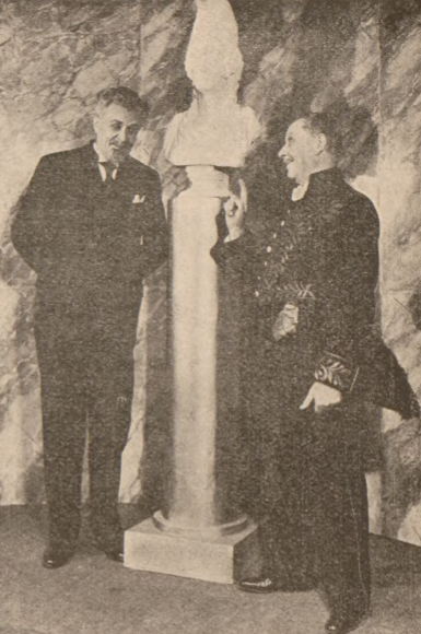 S. Stanisławski, J. Krzewiński w sztuce Zielony frak T. Narodowy Warszawa (Świat, nr 32, 1938)