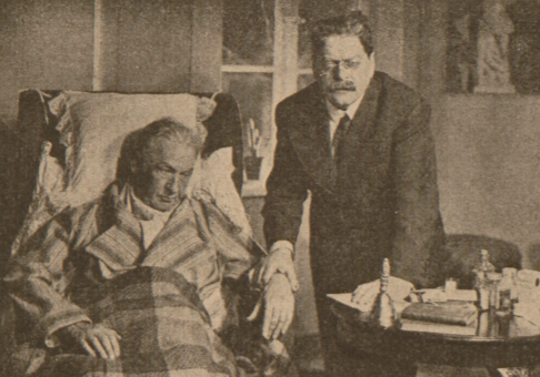 S. Stanisławski i J. Bonecki w sztuce Prawdziwe życie Anny T. Nowy Warszawa (Świat, nr 26, 1939)