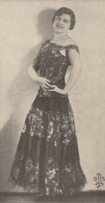 Stanisława Karlińska (Świat, nr 16, 1930)