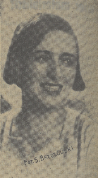 Stefania Jarkowska (Kurier Czerwony, nr 219, 1931)