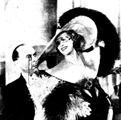 T. Mankiewiczówna i M. Znicz w filmie Pani minister tańczy (1937)