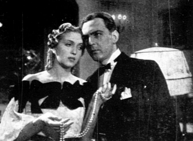 T. Wiszniewska i A. Żabczyński w filmie Biały murzyn (1939)