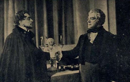 W. Brydziński (Lelewel) i J. Chmieliński (ks. Czartoryski) w sztuce Lelewel ( T. Narodowy Warszawa, 1928)