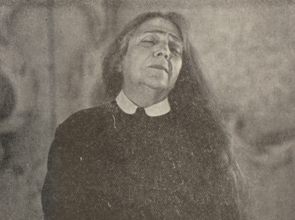 W. Siemaszkowa jako Pani Rollison w sztuce Dziady T. Polski Katowice (Przegląd artystyczny nr 2 1936)