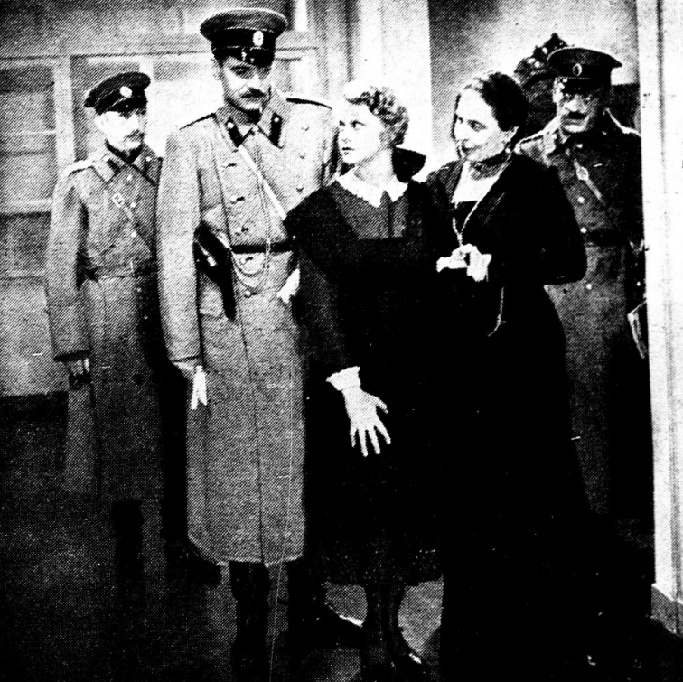 W. Surzyński M.Bogda H. Sulima w filmie Młody las (1934)