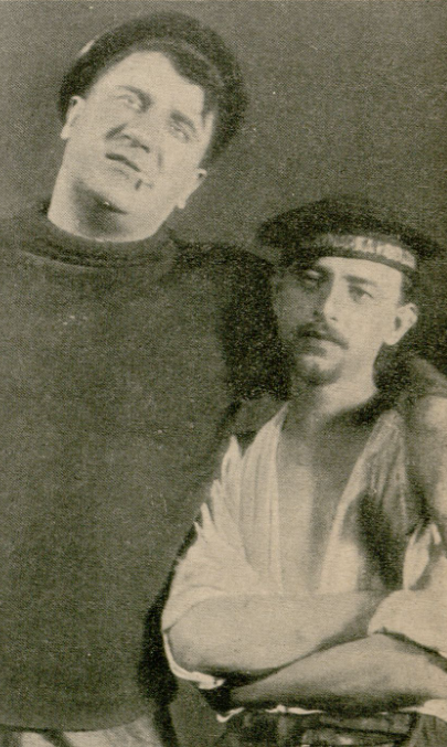 W. Walter L. Zajączkowski w filmie Pod banderą miłości (Ilustracja nr 50,52, 1930)