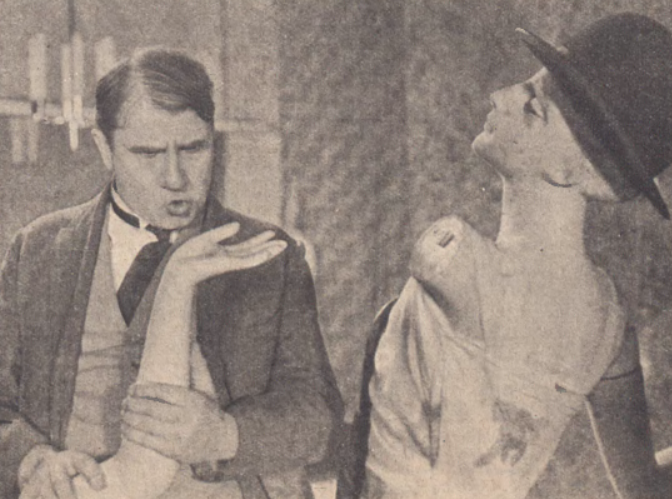 W. Walter w filmie 10% dla mnie (Ilustracja polska nr 7, 1933)