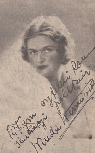 Wanda Wermińska (Ilustracja polska nr 51, 1932)