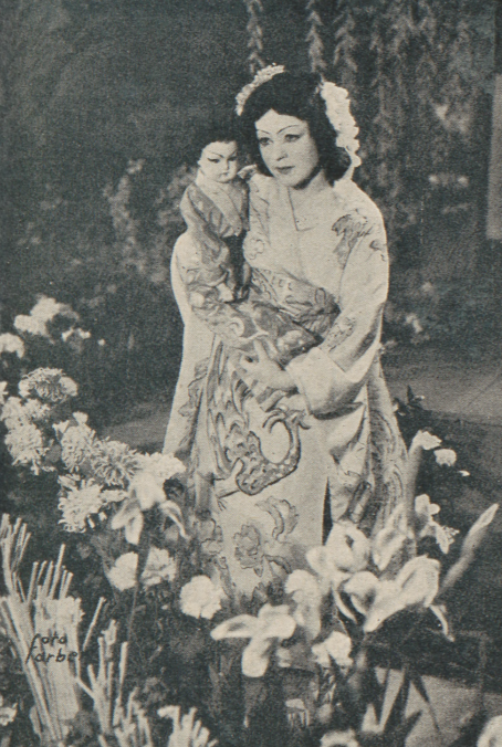 Z. Fedyczkowska w operze Iris T. Wielki Warszawa (Świat, nr 48, 1934)