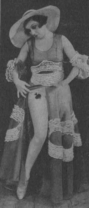 Z. Pogorzelska na scenie t. Banda (Głos poranny dod. ilustr. 19.06. 1932)