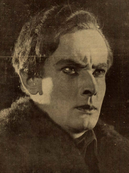Z. Sawan jako Tadeusz Orda w filmie Huragan (1928)