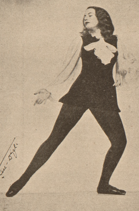Ziuta Buczyńska (Paź) (Świat, nr 13, 1938)