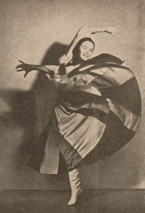 Ziuta Buczyńska w oberku (Świat, nr 13, 1938)