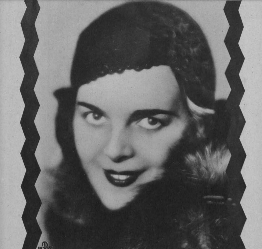 Zofia Batycka (Głos poranny dod. ilustr. 14.06.1931)