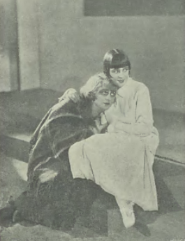 Zofia Gryf Olszewska (Marta) M. Modzelewska (Ewa) w sztuce Dzieje grzechu T. Polski Warszawa (Świat, nr 44, 1926)