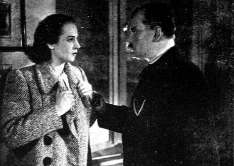 Zofia Kajzerówna i Franciszek Dominiak w filmie Czarne diamenty (1939)