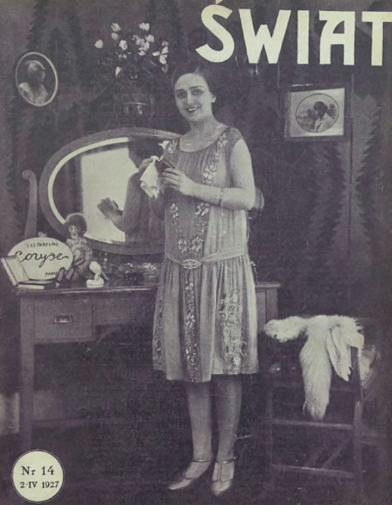 Zofia Lindorfówna (Świat, nr 14, 1927)