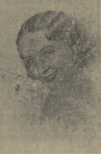 Zofia Niwińska (Dobry Wieczór! Kurier Czerwony nr 253, 1934)
