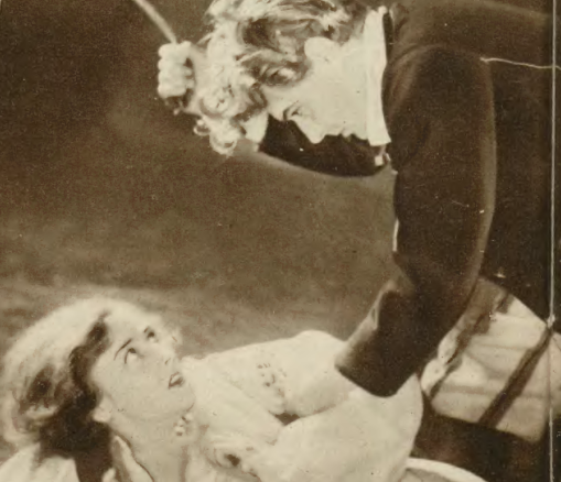 Krystyna Ankwicz i Mieczysław Cybulski w scenie z filmu Cham 1931
