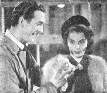 Wanda Bartówna Jerzy Pichelski w filmie Za winy niepopełnione ( 1938 )