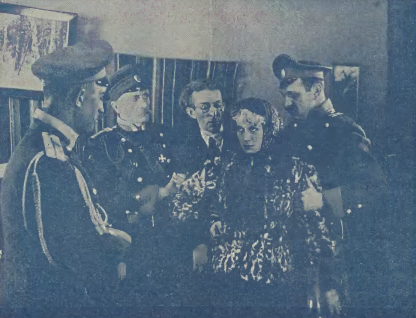 Ina benita w scenie z filmu Hanka (1934)